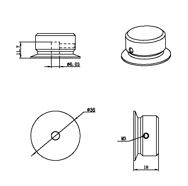 旋鈕|一體化卡塊|旋鈕鋁制|開(kāi)關(guān)|按鍵|PEEK螺絲|PEI螺絲